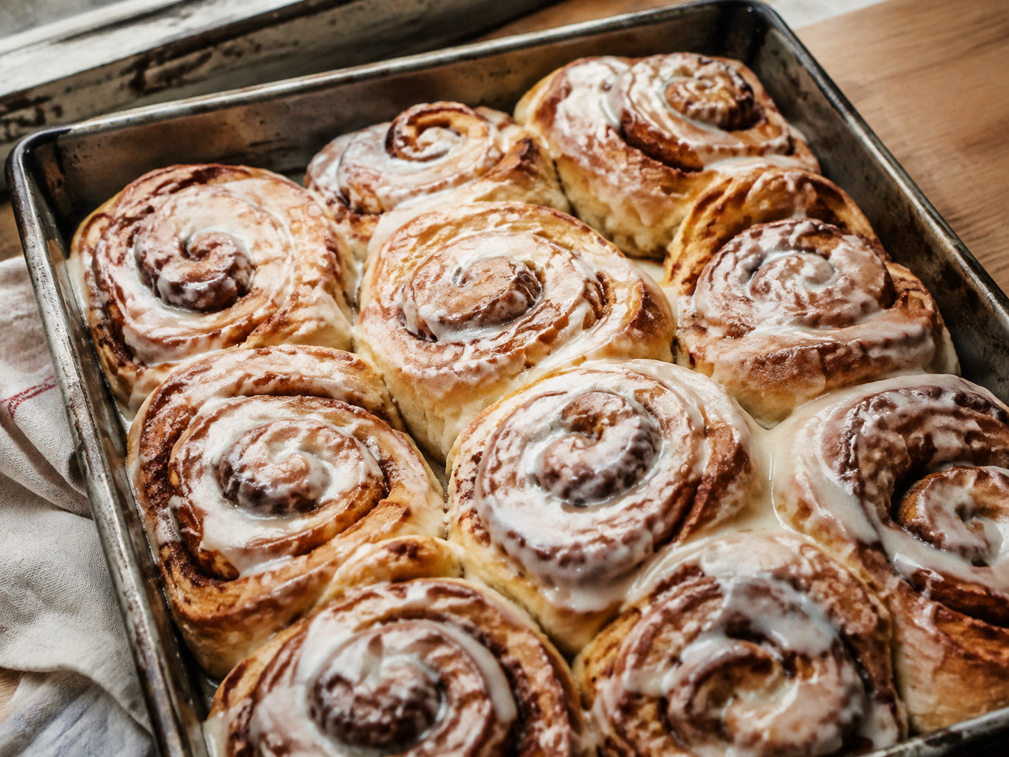 Cinnamon buns from Hearts Delight Bakery